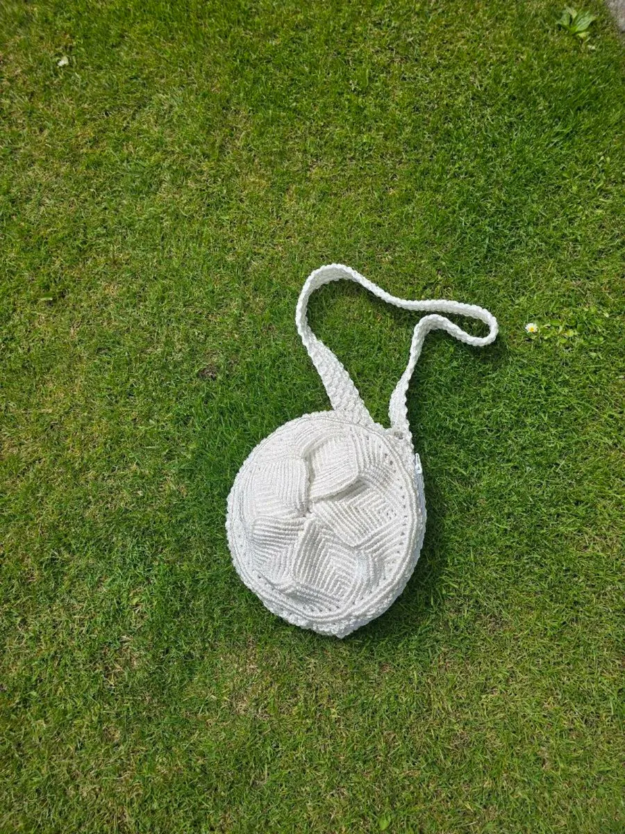 Macrame bag white - Image 2