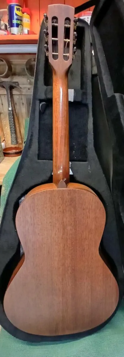 Harley Benton parlour guitar - Image 1