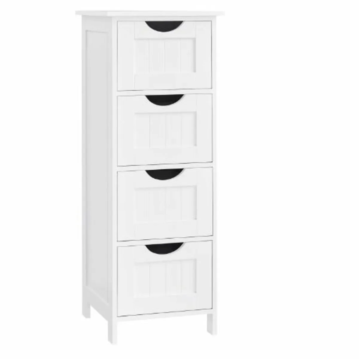 Bathroom Cabinet Side Cabinet with 4 Drawers - Image 1