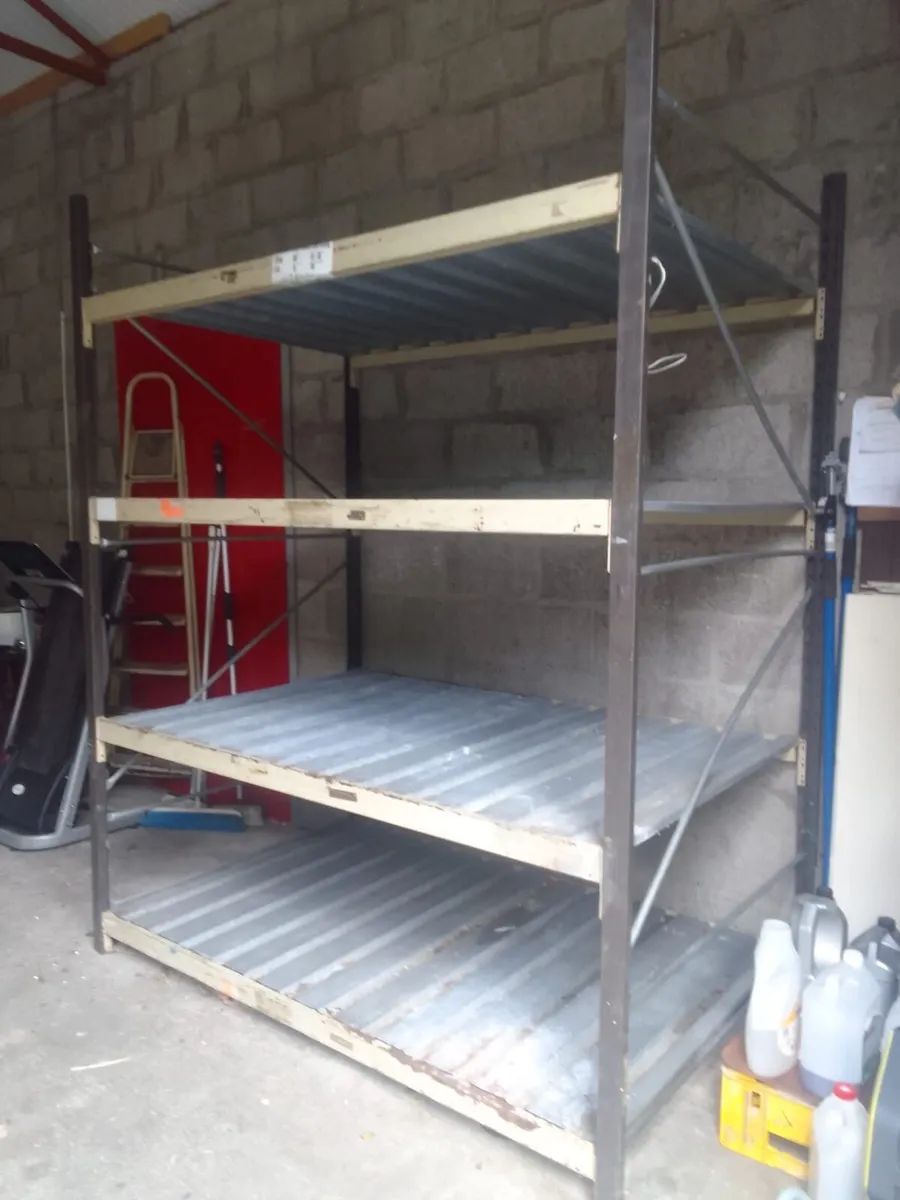Industrial Steel shelving unit - Image 1