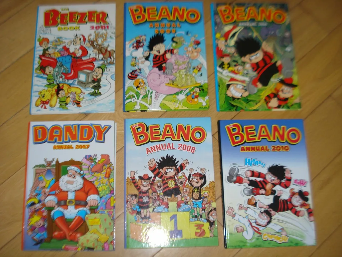 BEANO DANDY BEEZER THOMAS PAT WOMBLE ANNUALS. - Image 1