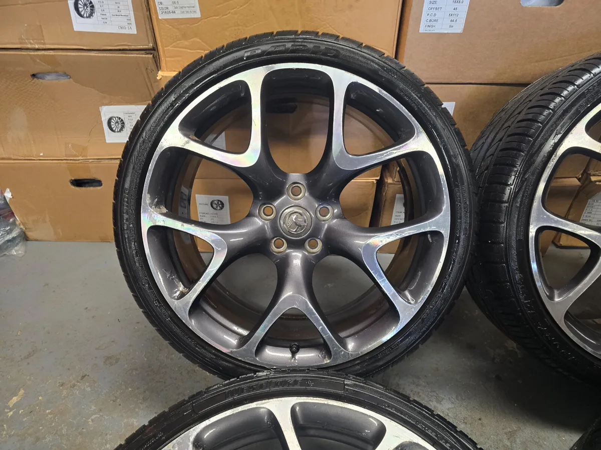 20" Vauxhall Insignia VXR Wheels (Genuine) - Image 4