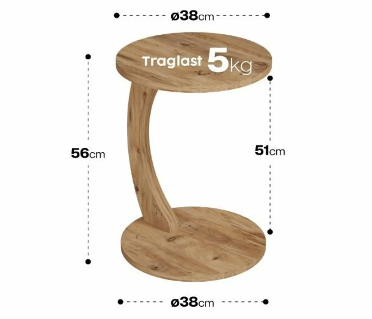 Coffee Table with Wheels - Image 2