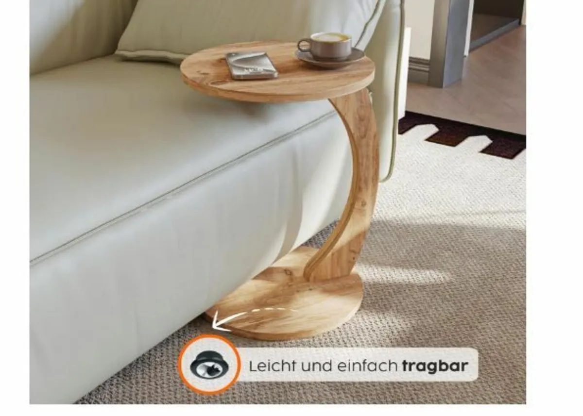 Coffee Table with Wheels - Image 4