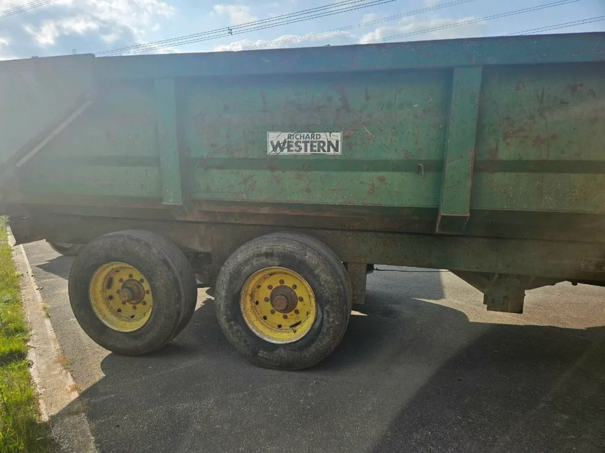 20 ton richard western dump trailer - Image 1