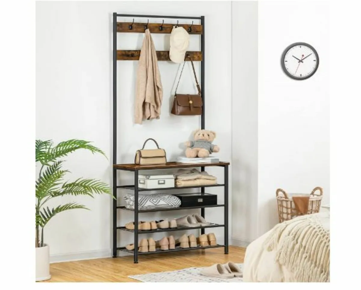 Coat Rack Shoe Rack - Image 2