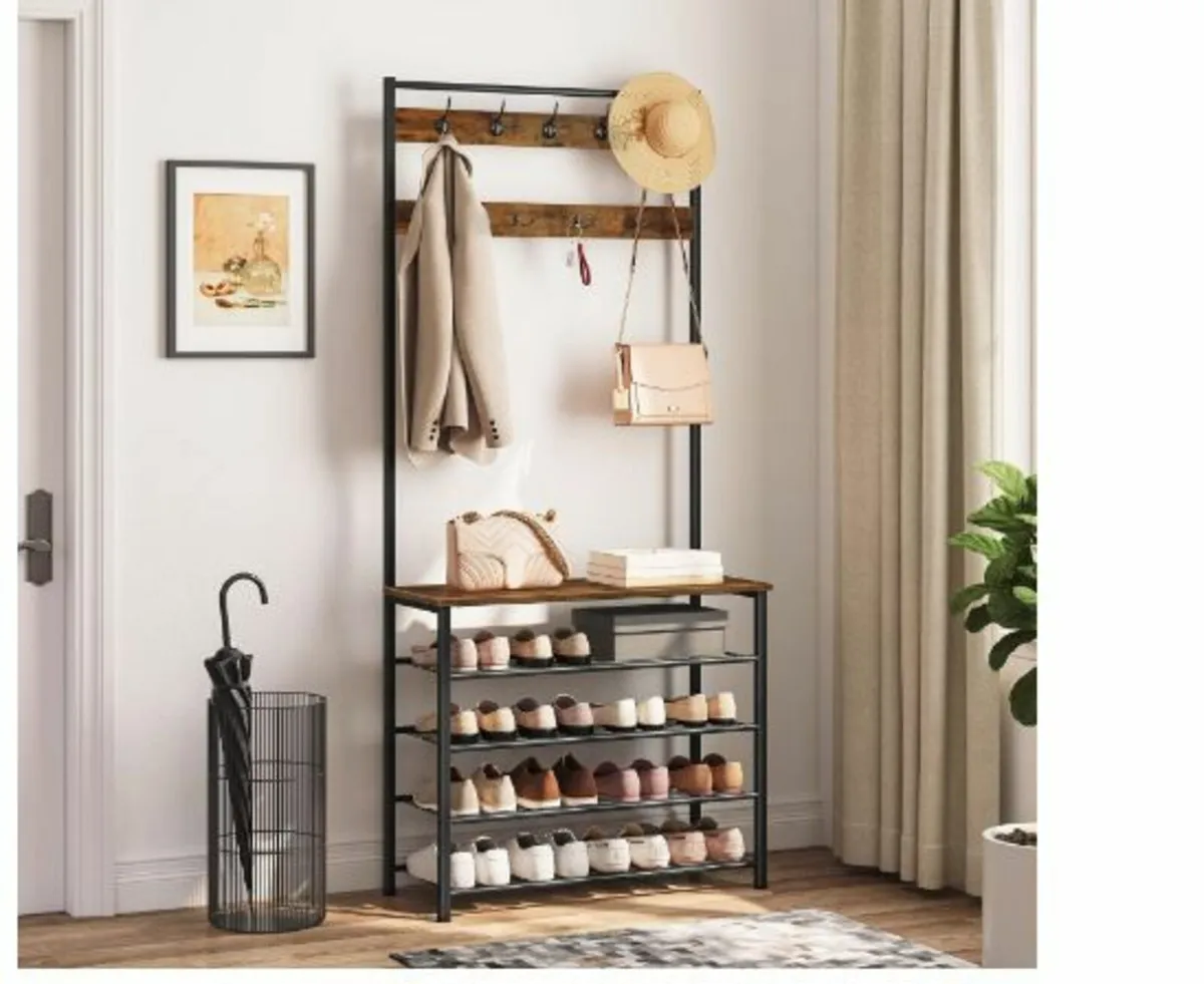 Coat Rack Shoe Rack - Image 4