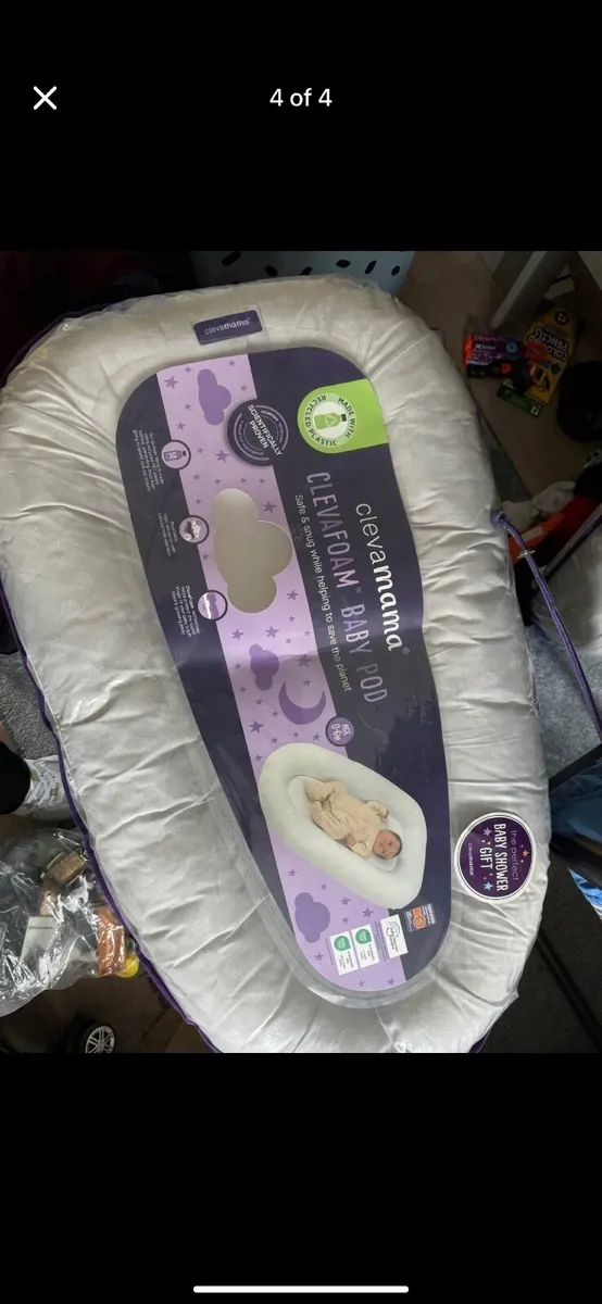 Next to me & twin feeding cushion & sleep pod - Image 3