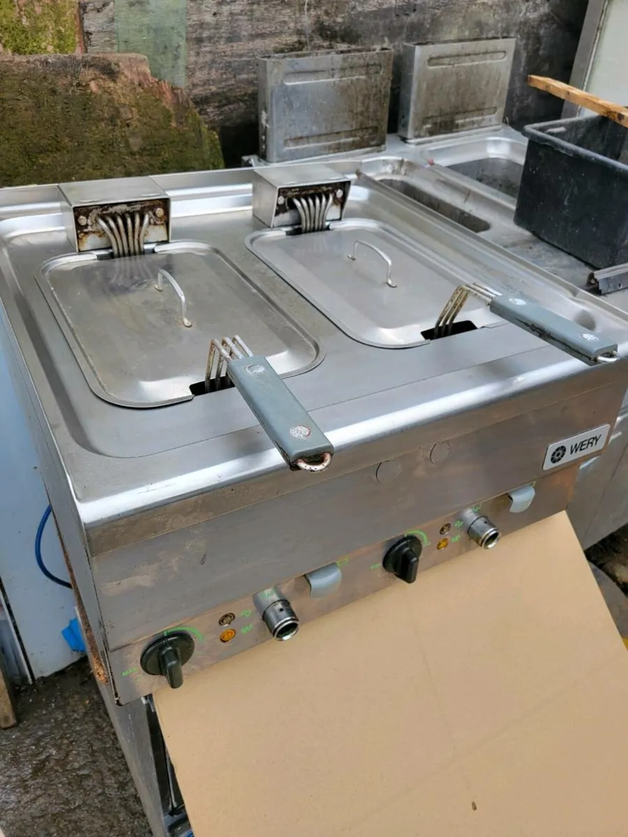 Fryer Electric Twin Tank WERY 12KW - Image 1