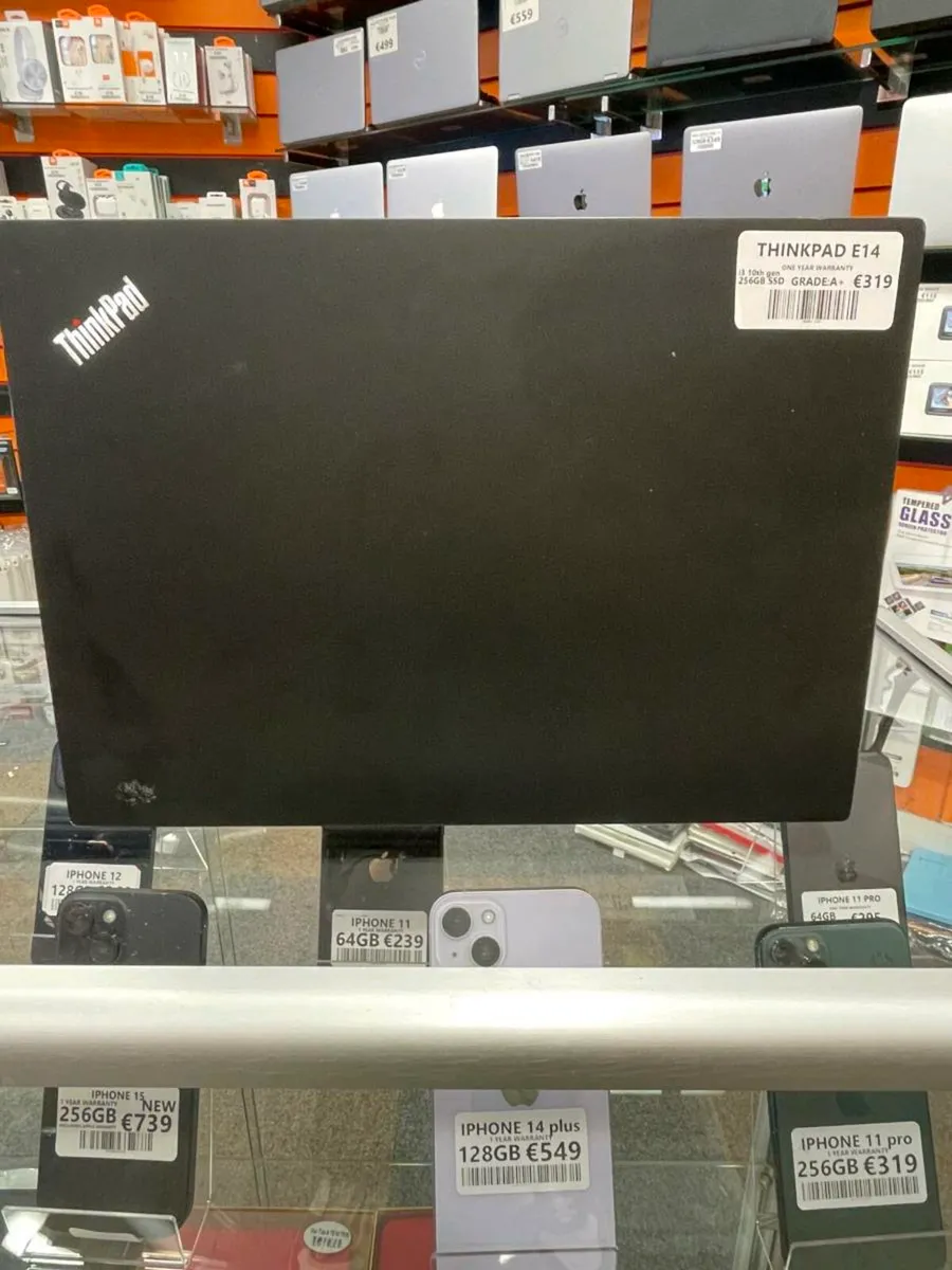 THINKPAD E14 256GB 1 YEAR WARRANTY UNLOCKED - Image 1