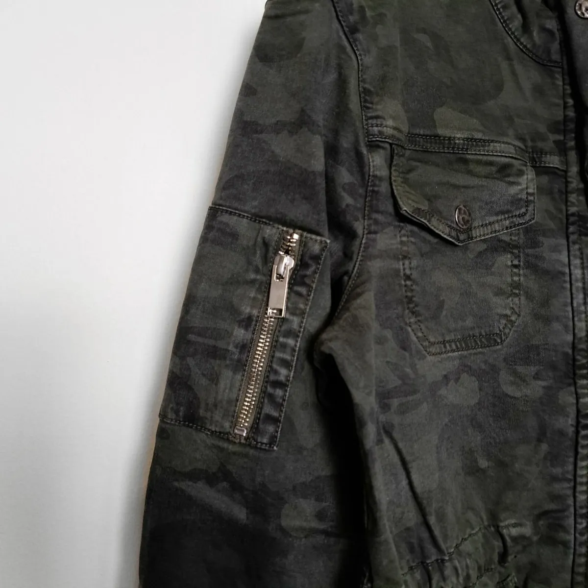 Mint Velvet Camouflage Army Green Jacket 10UK/38EU - Image 4