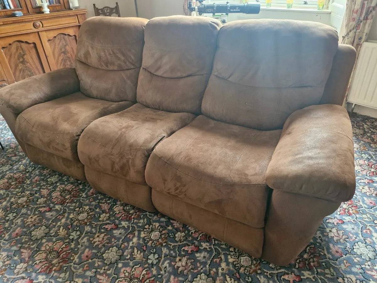 2+3 Seater Reclining Sofa Set Combo Suite - Image 3