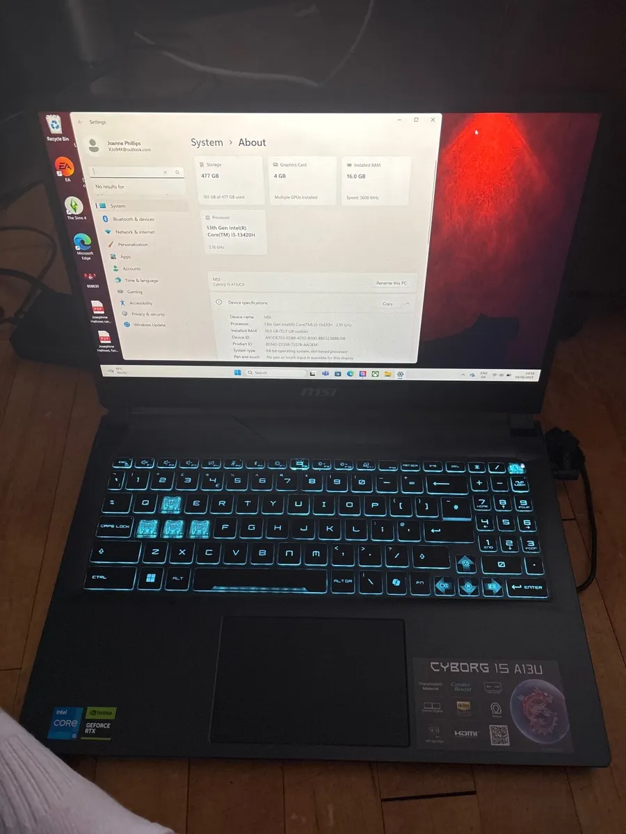 MSI Cyborg 15 A13U - Image 1