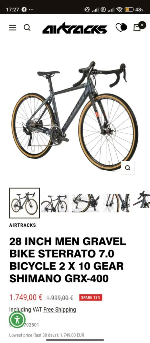 Gravel Bike Size L - Image 2