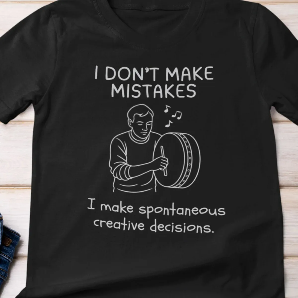Irish Bodhran Humor Merch - Image 1