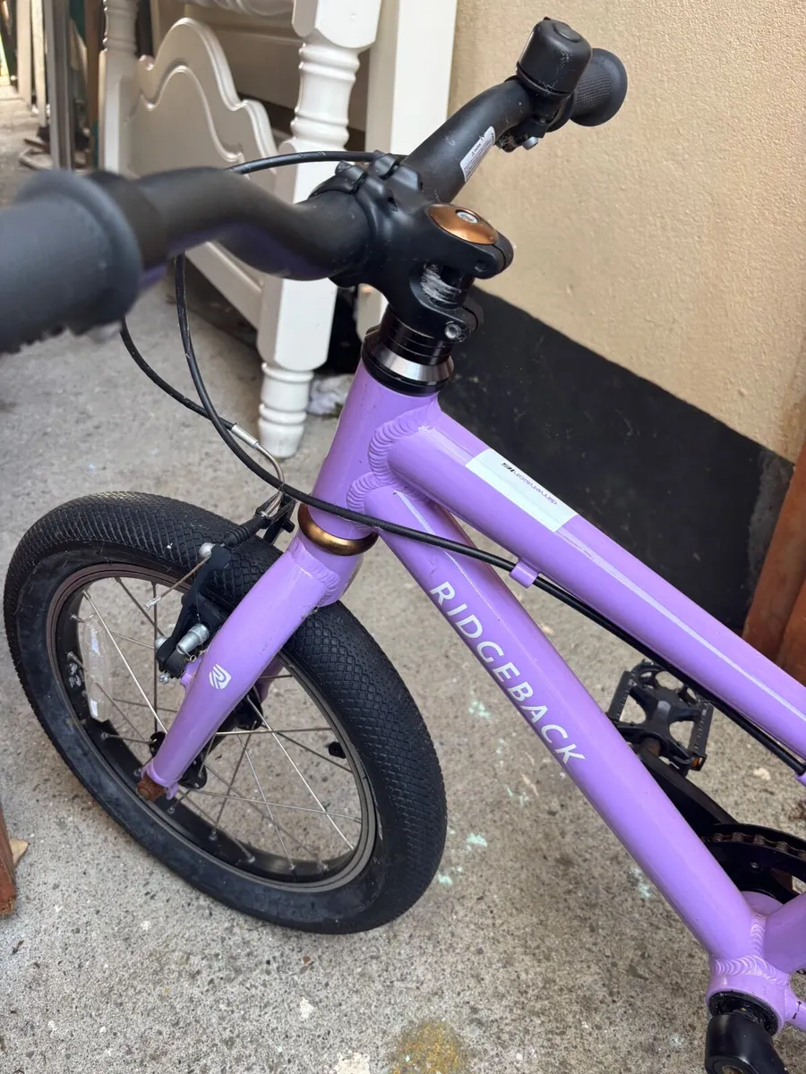 Ridgeback Girls Bike with Stabilisers – Excellent - Image 1