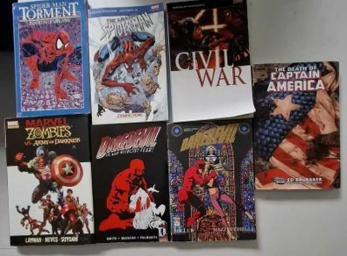 Daredevil, Spider-Man, Captain America
