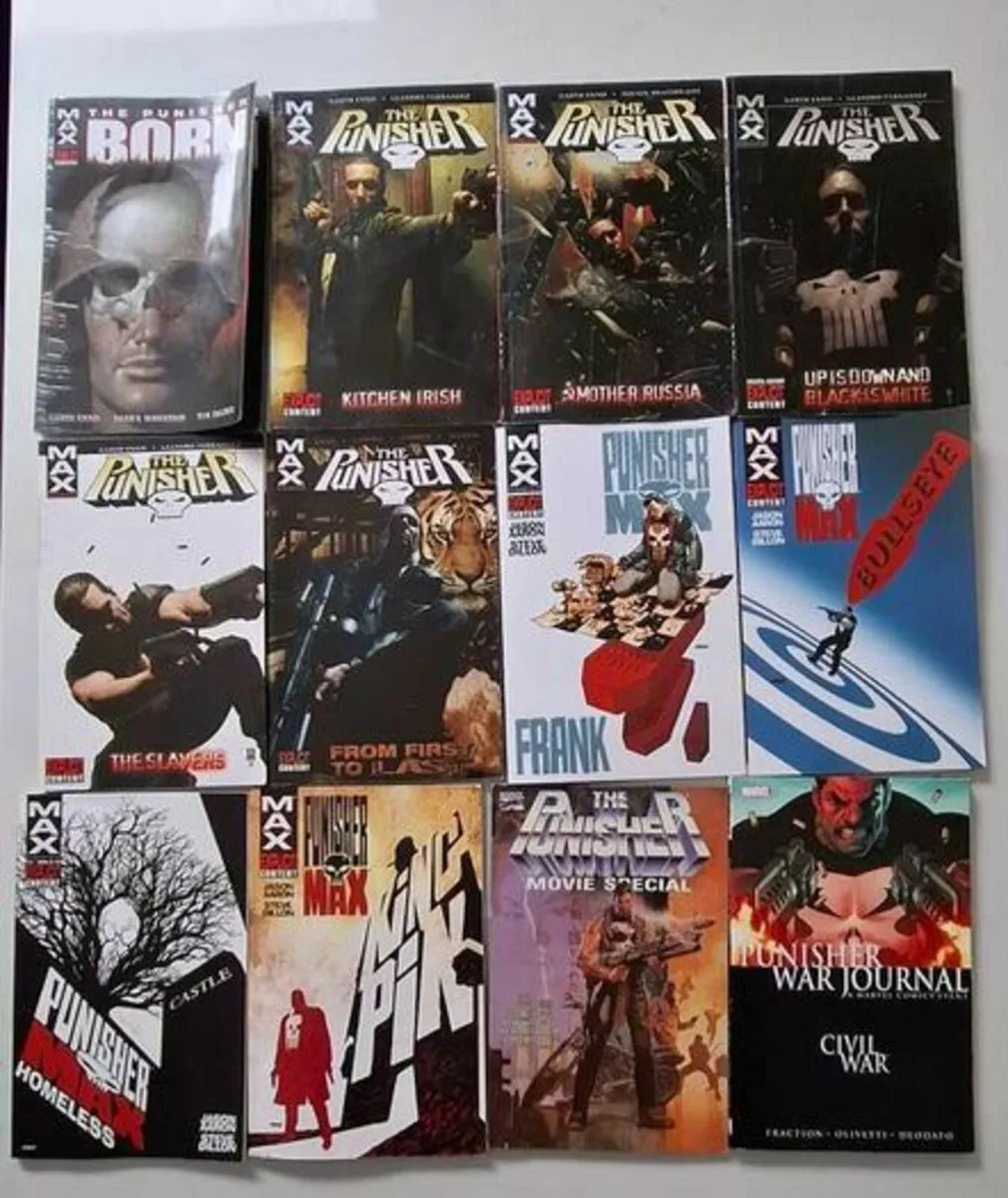 Punisher Graphic Novels