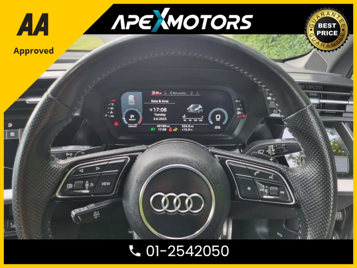 Audi A3 FINANCE ARRANGED * NEW MODEL S-LINE SALOON - Image 4