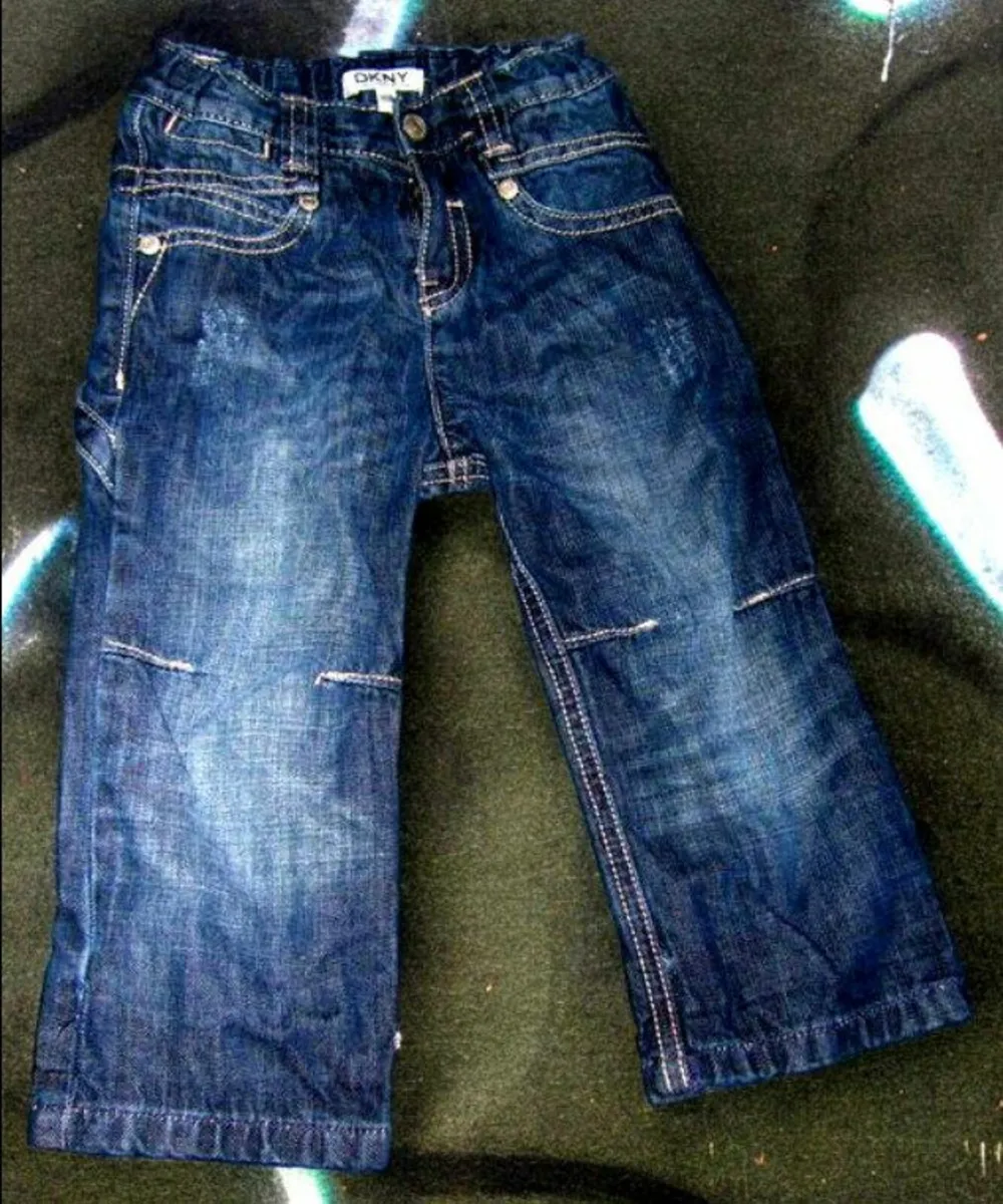 Authentic Vintage DKNY Toddler Jeans - Image 3