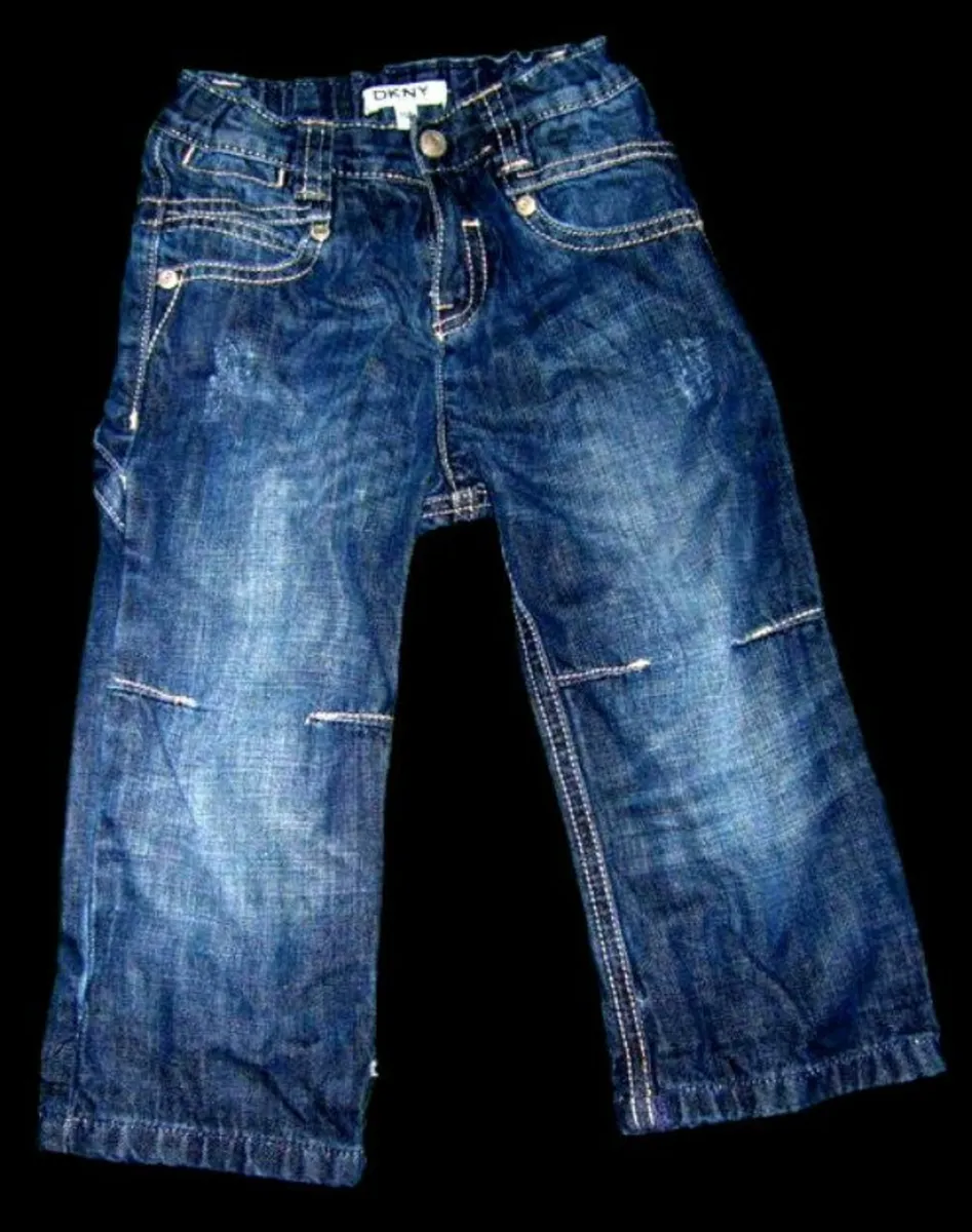 Authentic Vintage DKNY Toddler Jeans - Image 4
