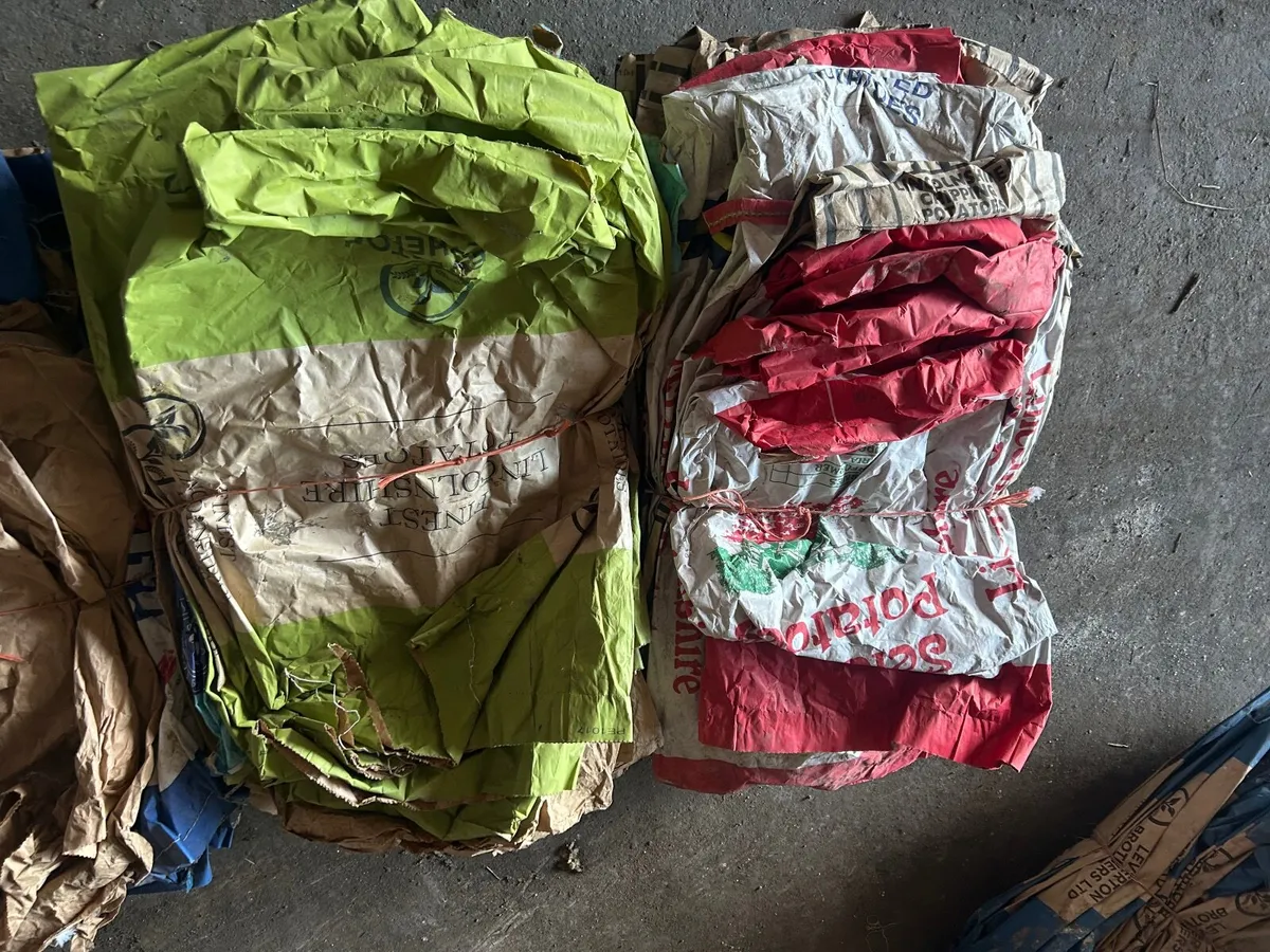 Used potatoe bags - Image 1