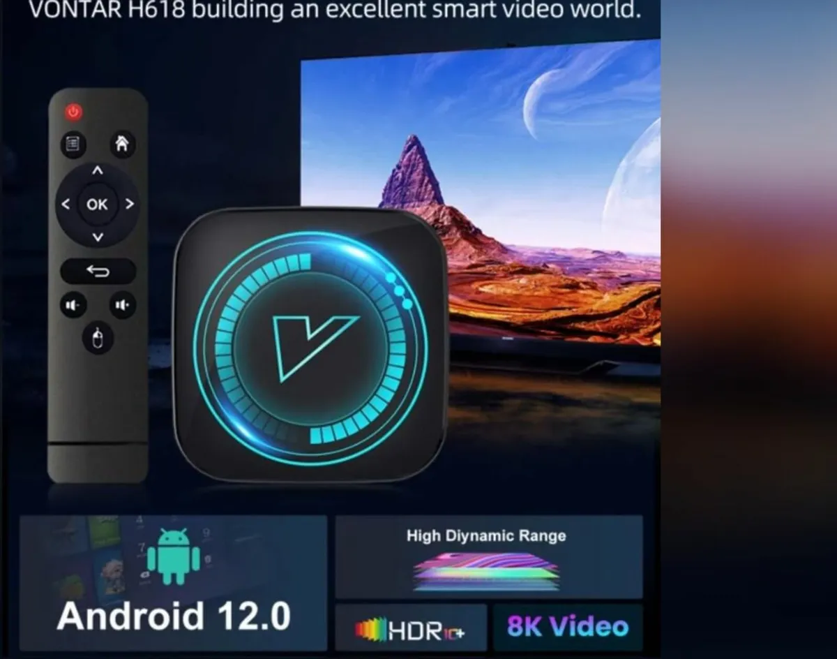 Brand New Android TV BOX 4GB RAM 64GB Storage - Image 1