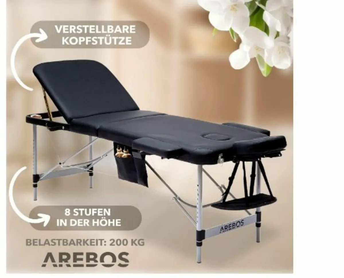 Mobile Massage Table 3 Zones - Image 3