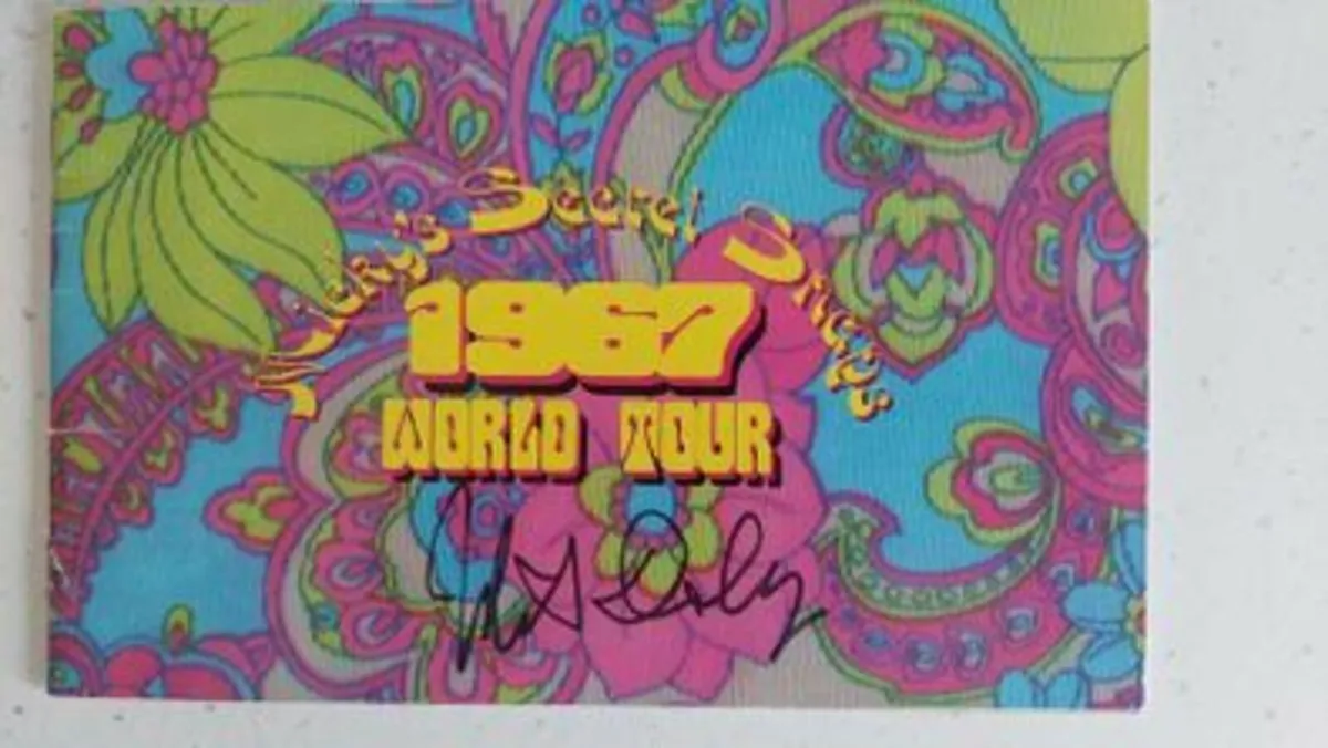 Autographed Monkees TV Show Script & Micky's Secre - Image 1