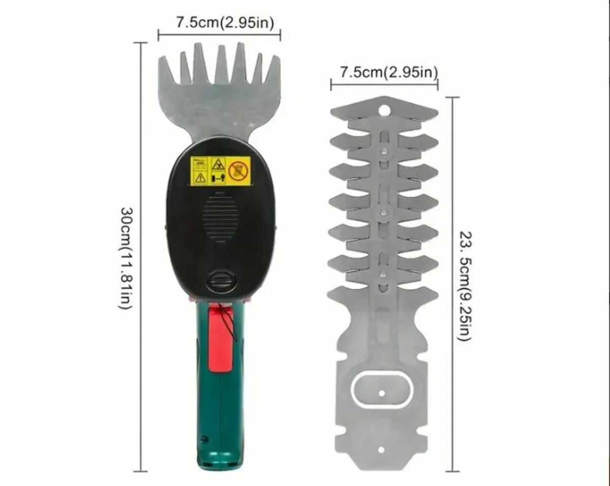 Cordless Hedge & Grass Trimmer - 7.2V - Image 2