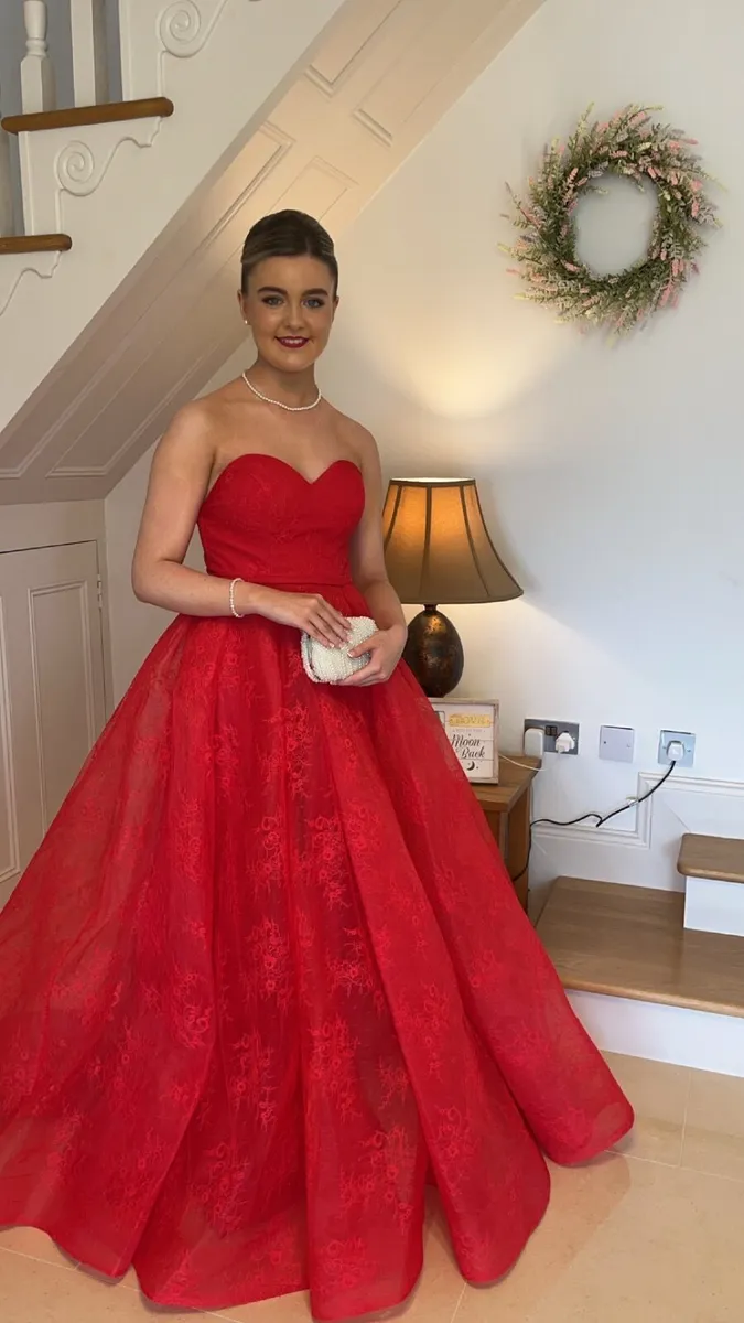 Red Debs Dress - Image 1