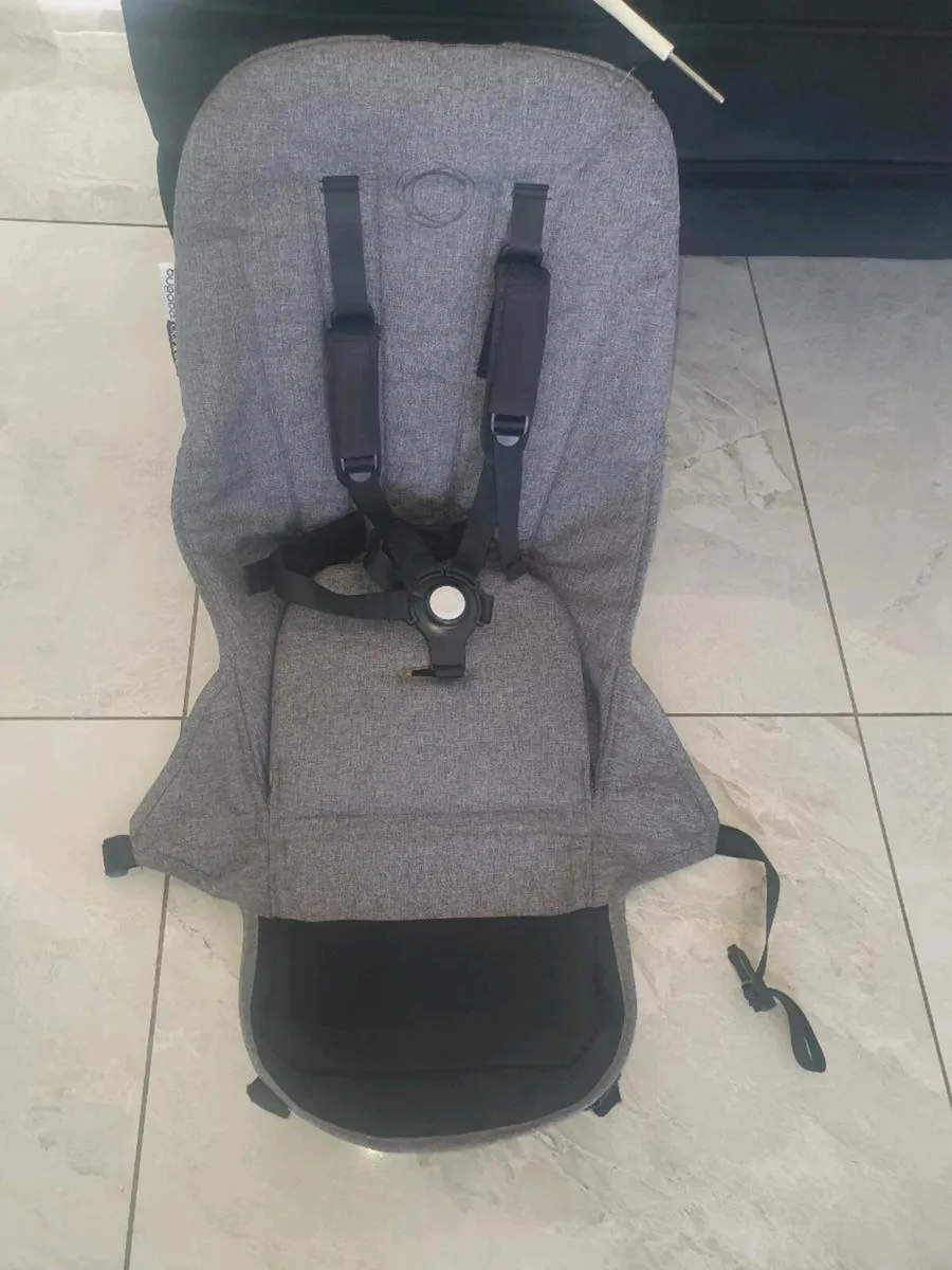 Bugaboo Donkey Grey Melange Seat - Image 2