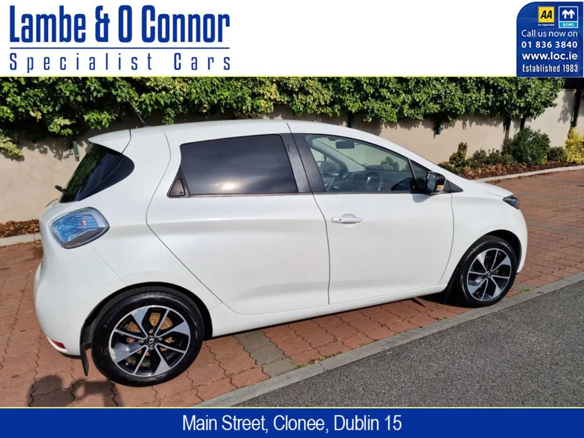 Renault Zoe Dynamique 2 Seater Commercial Low KMS - Image 2