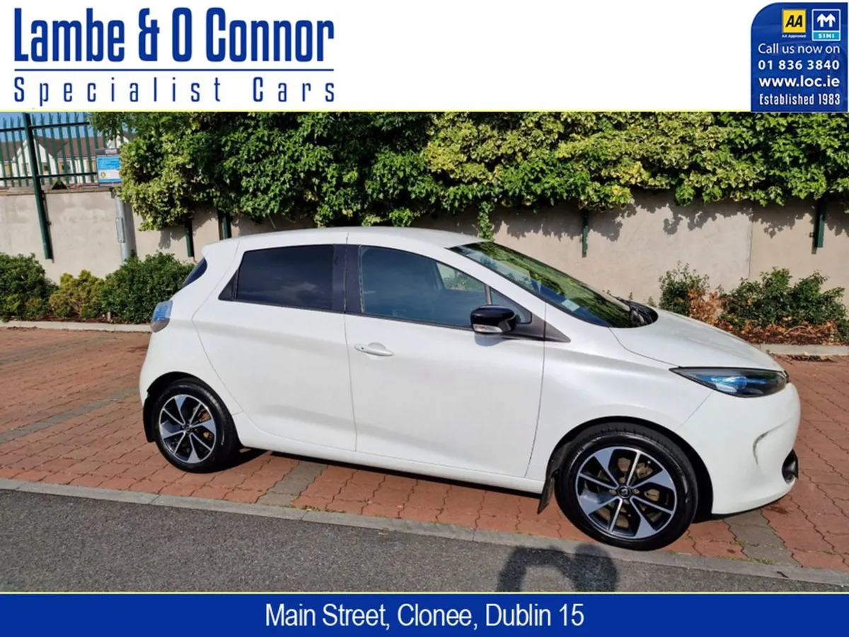 Renault Zoe Dynamique 2 Seater Commercial Low KMS - Image 3