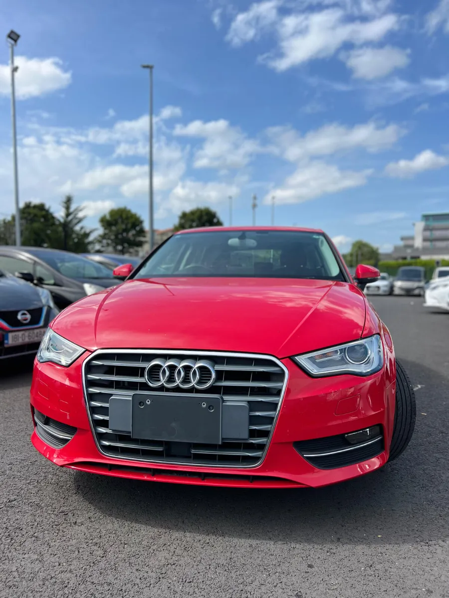 Audi A3 red 2014 - Image 1