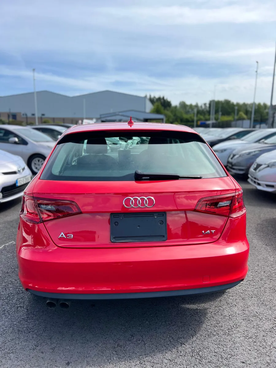 Audi A3 red 2014 - Image 3