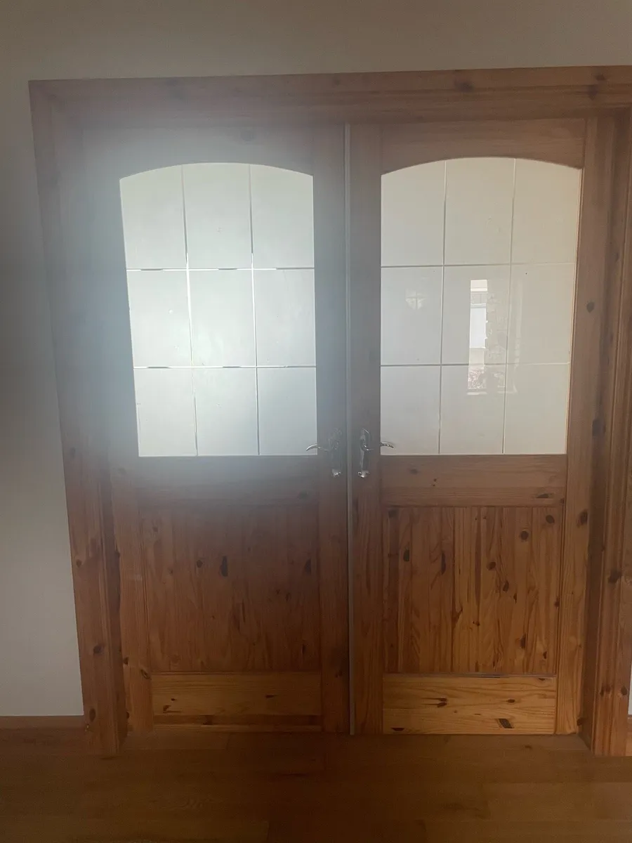 Pine Double Doors - Image 1