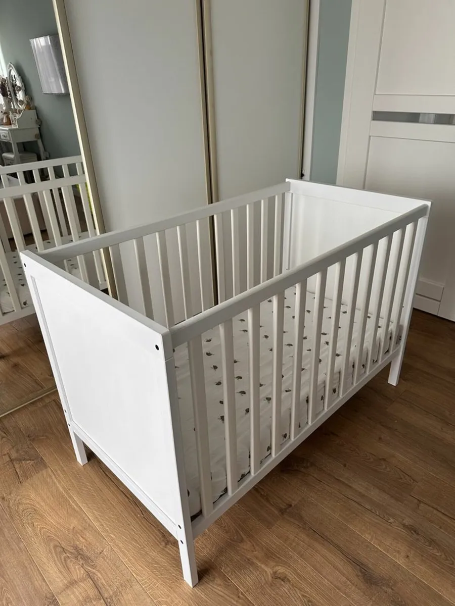 Ikea Sundvik Cot bed with Mattress 120x60cm - Image 1