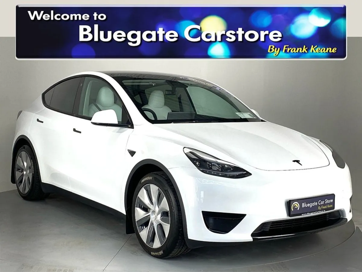 Tesla Model Y Rwd white Leather Interior touchscr - Image 1