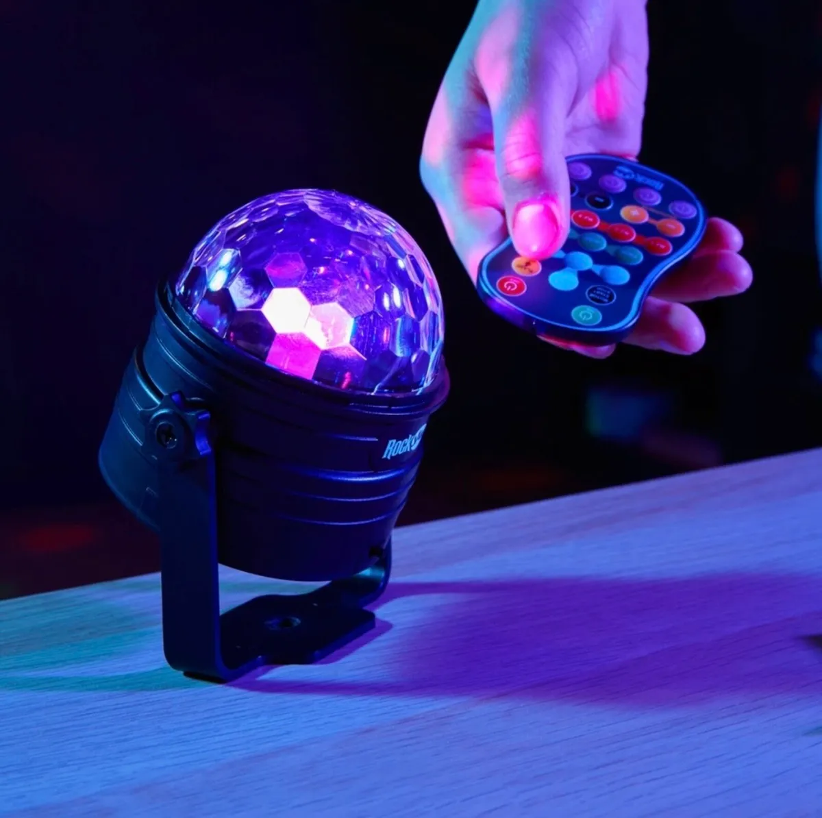 Portable Multi-Colour LED Disco Light - Image 1