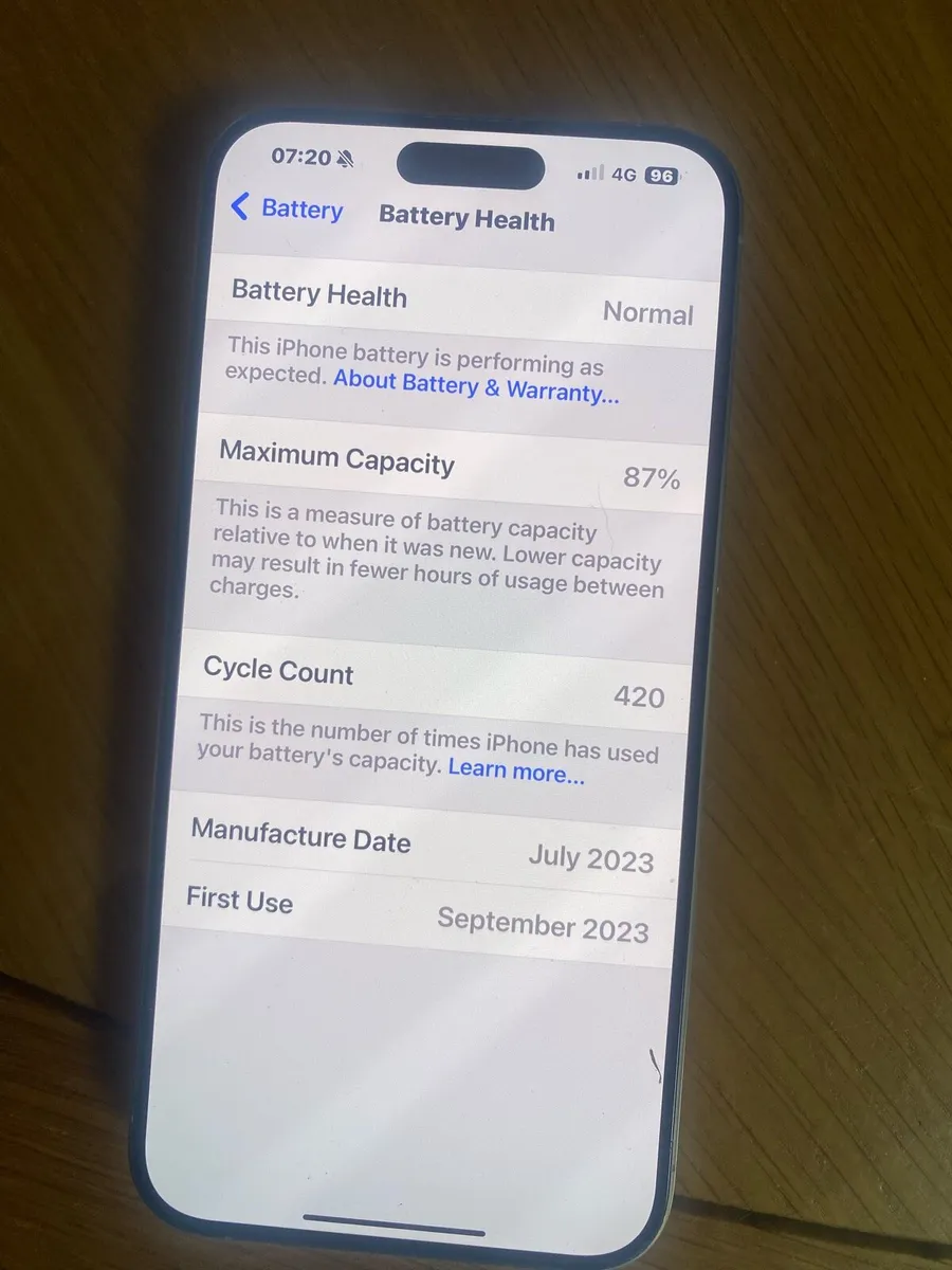 iPhone 15 pro max mint - Image 4