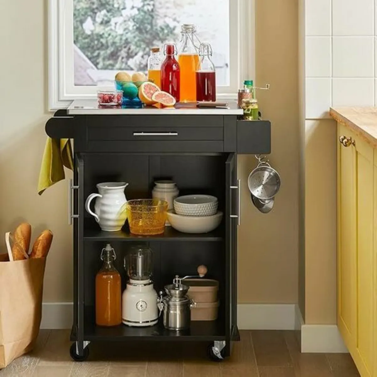 Kitchen cabinet stainless steel worktop Mini Kitch - Image 4