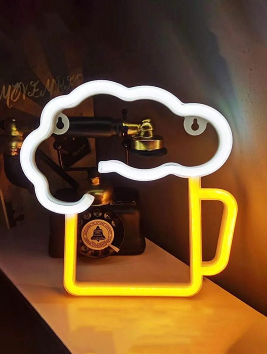 Cute Beer Neon LED Sign - Image 1