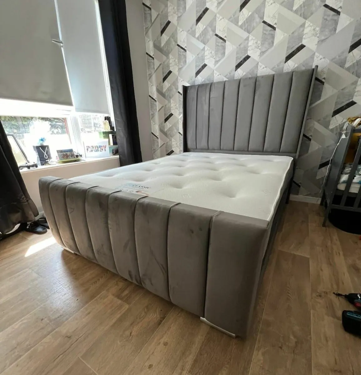 New  Storage  Ottoman Bed Double Bed King Bed - Image 1