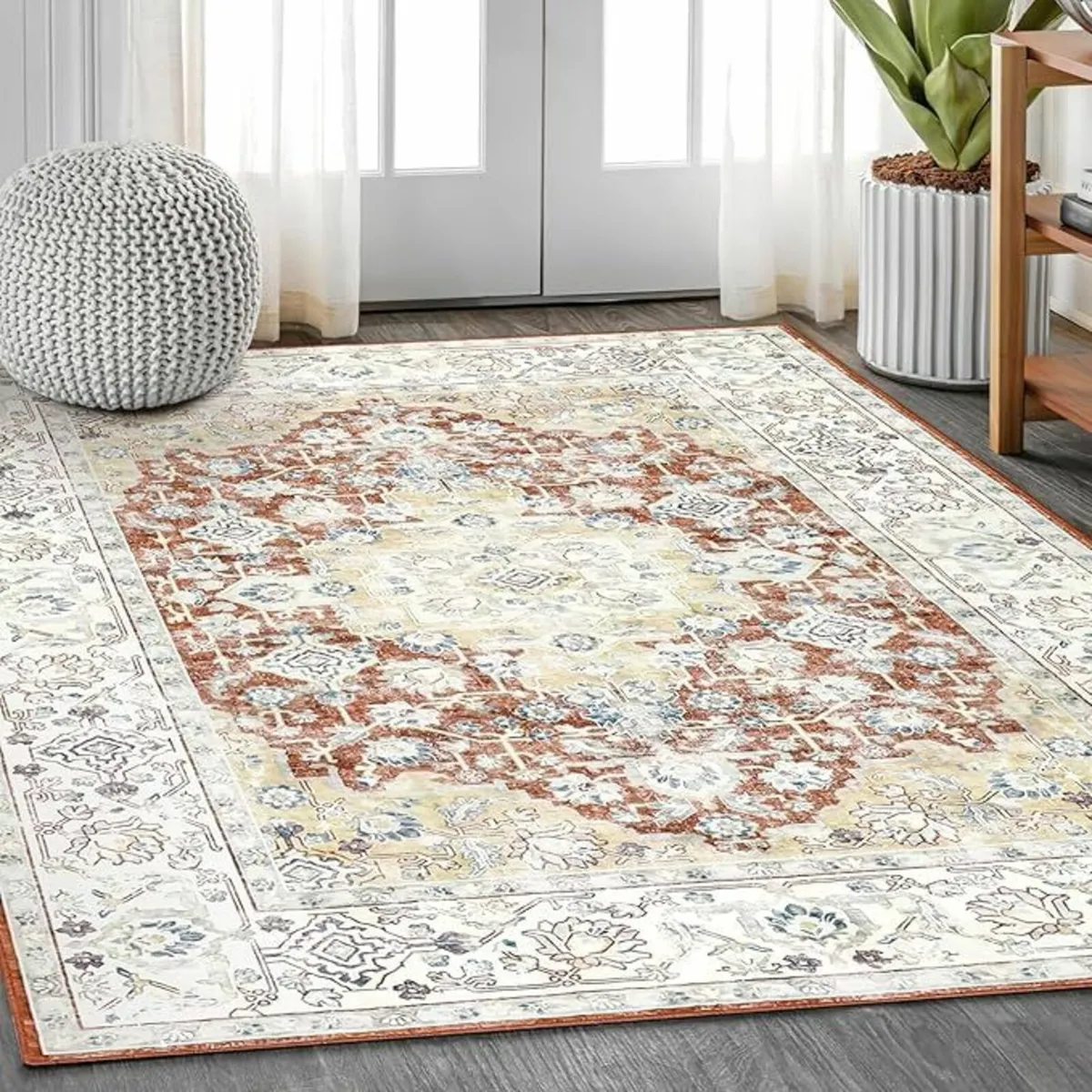 Vintage Rugs Living Room Soft Bedroom 200x300cm - Image 1