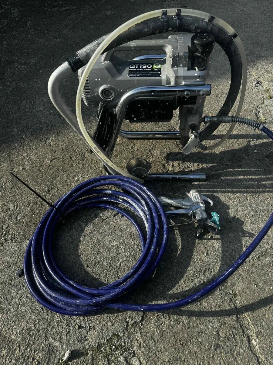 Airless paint sprayer QT190,110v - Image 2