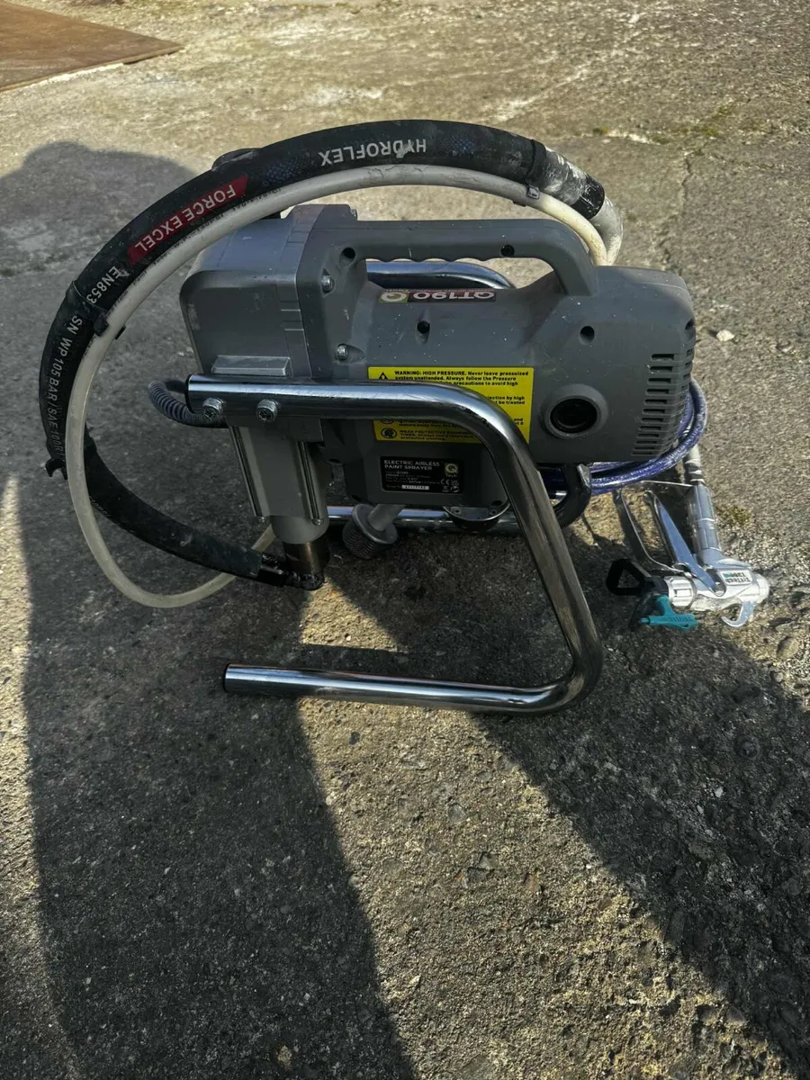 Airless paint sprayer QT190, 240v - Image 2