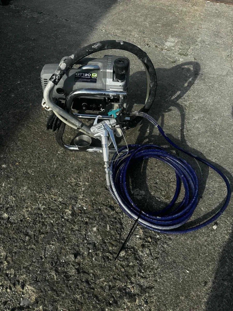 Airless paint sprayer QT190, 240v - Image 4