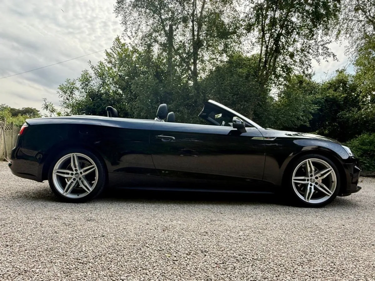 Audi A5 Cabriolet 2.0 Tfsi S Line 40 190PS  f.aud - Image 2