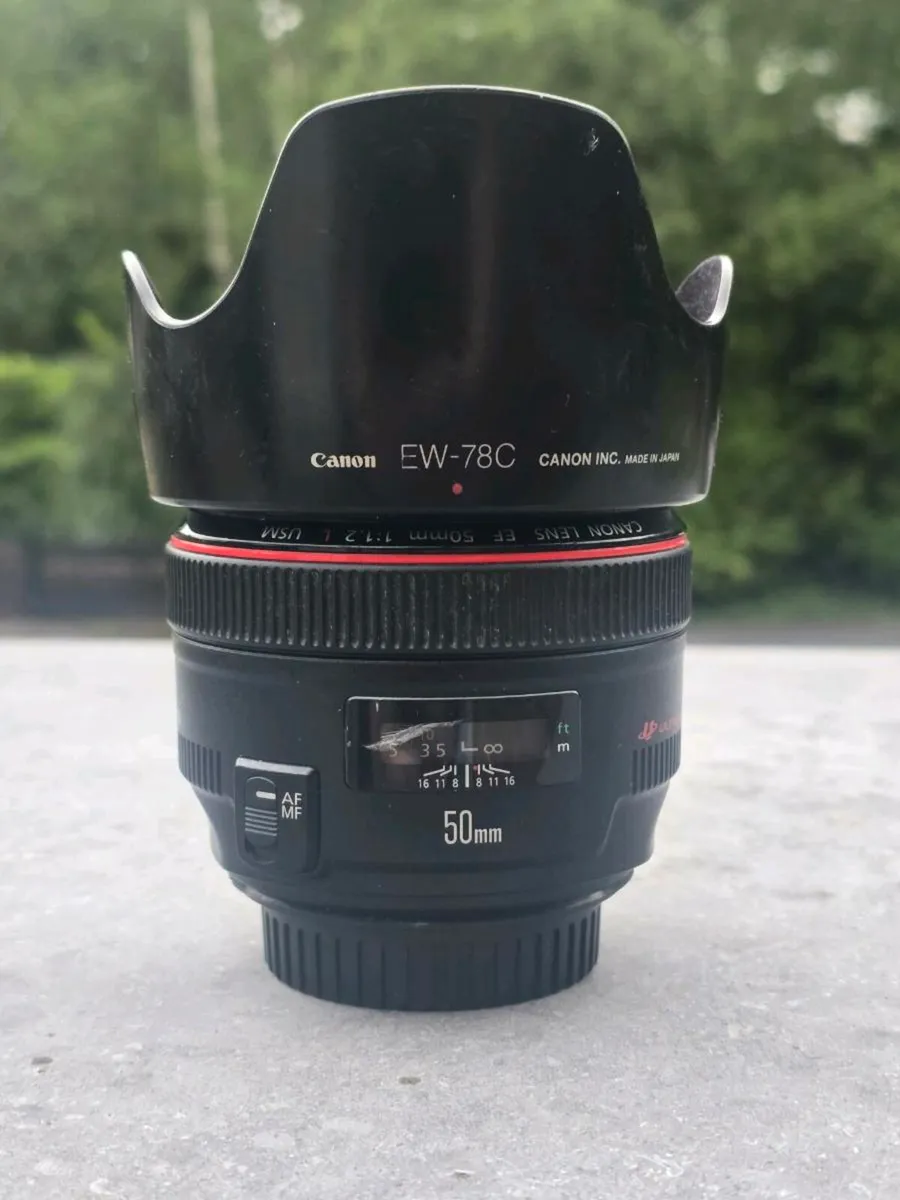 Canon 50mm 1.2 - Image 2